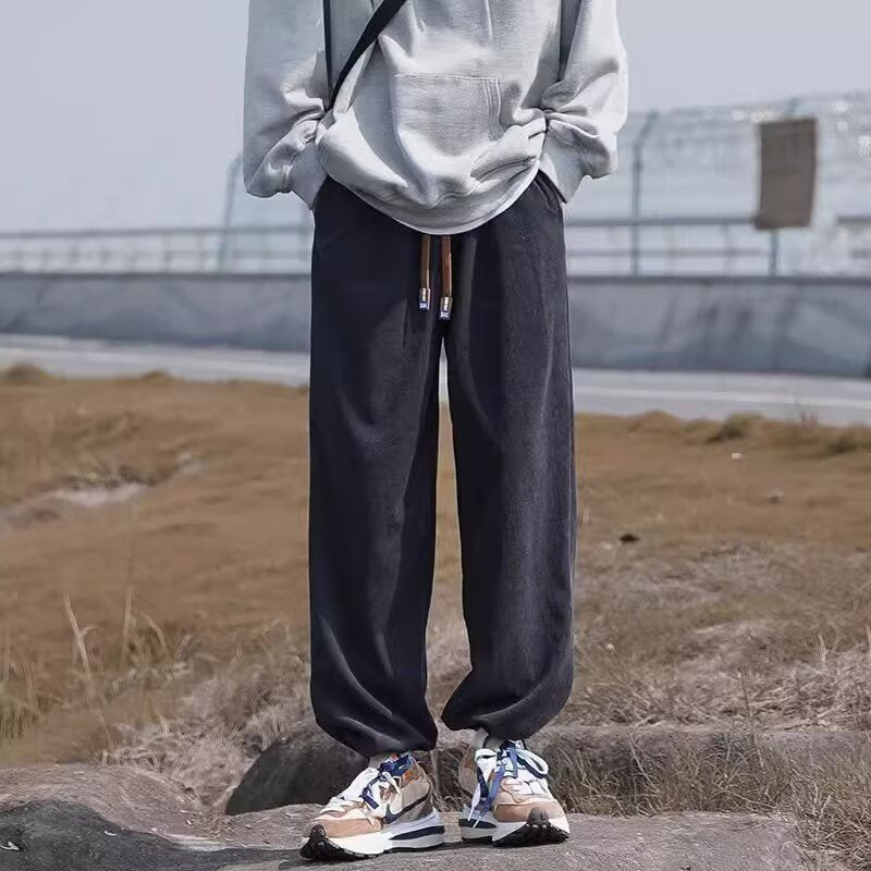 Herren Bequeme Waffelstruktur Jogginghose Echoarchiv