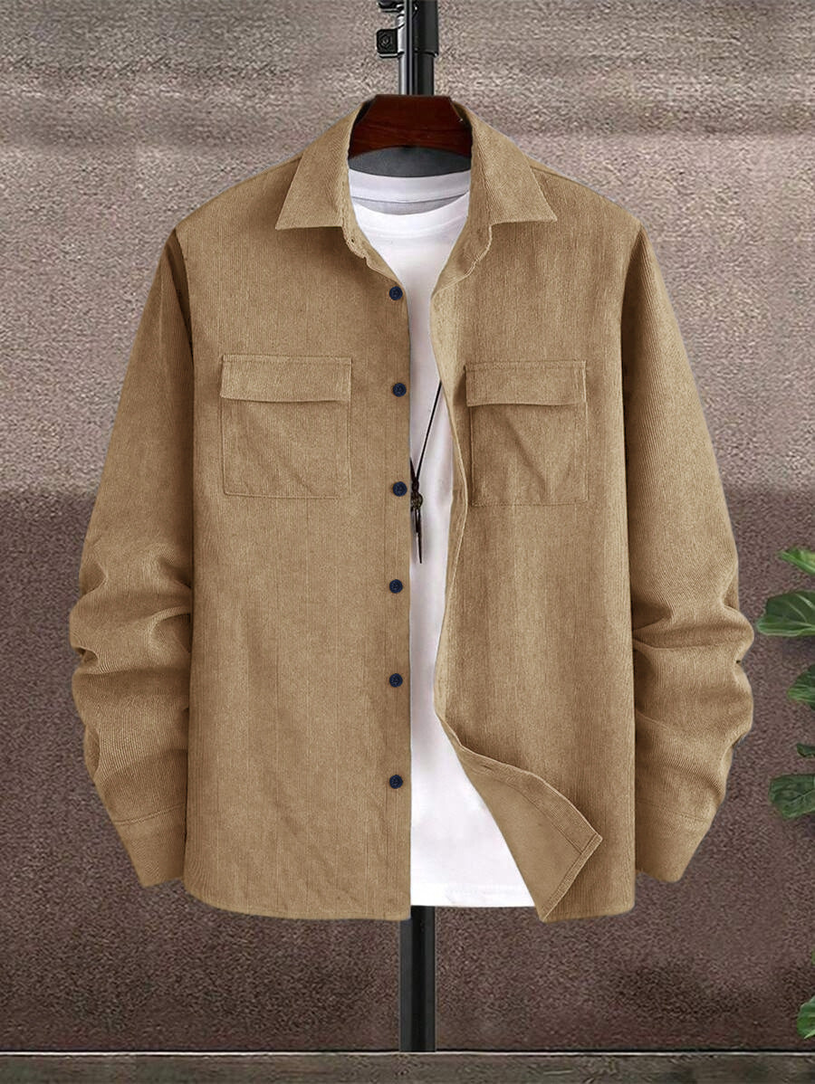 Herren Leichte und atmungsaktive Hemdbluse Echoarchiv