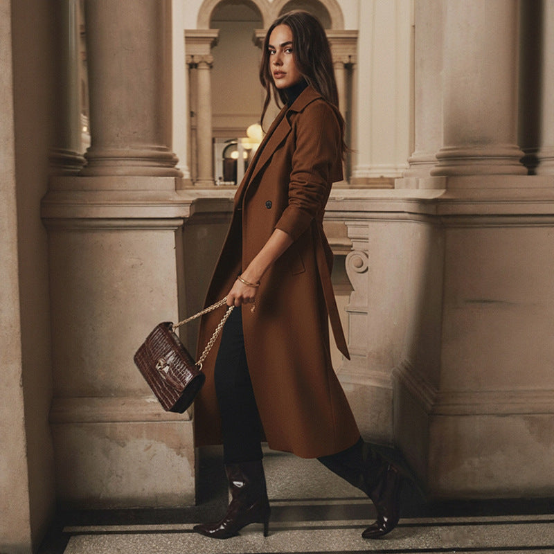 Damen Eleganter Trenchcoat Echo Archiv