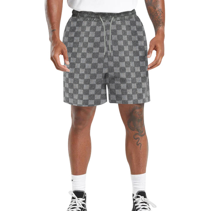 Herren lässige Sportshorts mit elastischem Bund und praktischem Kordelzug Echoarchiv