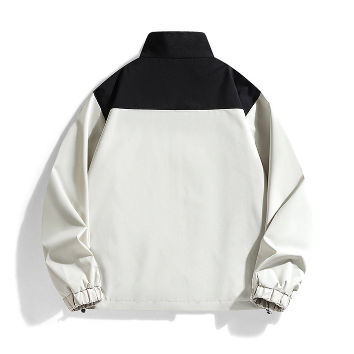 Herren sportliche Trainingsjacke mit atmungsaktiven Einsätzen Echoarchiv