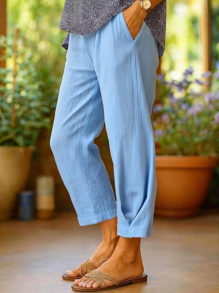 Damen Weite Leinenhose Echo Archiv