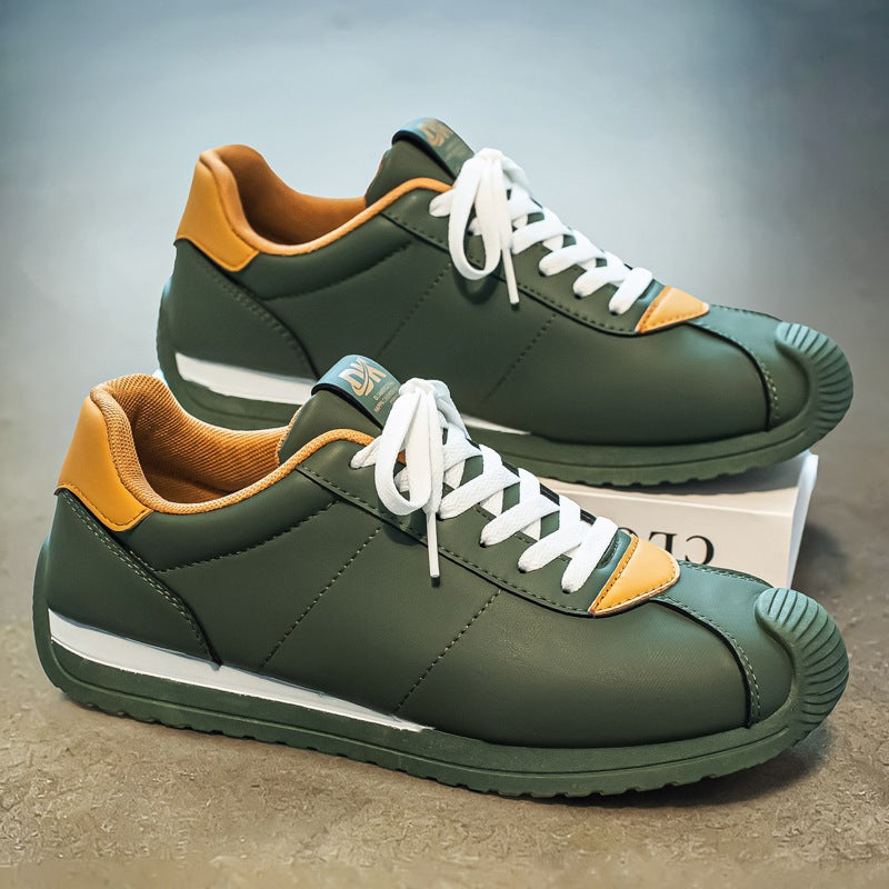 Unisex City-Sneaker mit geriffelter Zehenkappe und wasserabweisendem Kunstleder – Norré