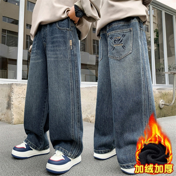 Unisex weite Cargo-Jeans im Streetwear-Style Echo Archiv