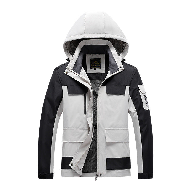 Männermächtiger Outdoor-Feldparka – Taviero
