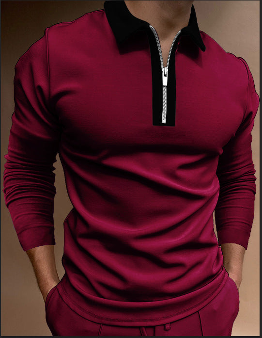 Herren Sportpullover mit stylischem Stehkragen Echoarchiv