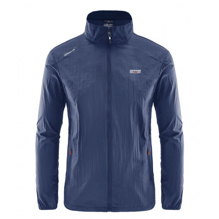 Herren Leichte Outdoor-Jacke mit hohem Kragen Echo Archiv
