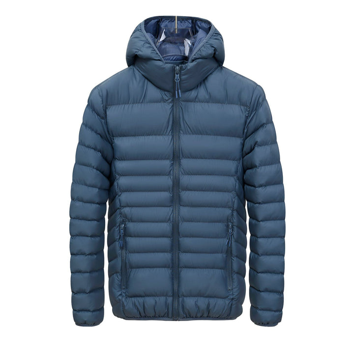 Herren Wärmeisolierte Steppjacke mit Kapuze Echo Archiv