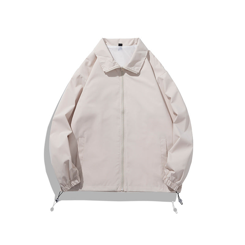Herren Übergangsjacke mit verstellbarer Kapuze und elastischen Bündchen Echoarchiv