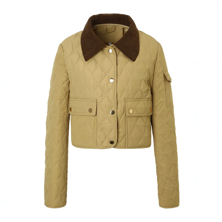 Damen Modische Kurzjacke mit Steppdesign Echo Archiv