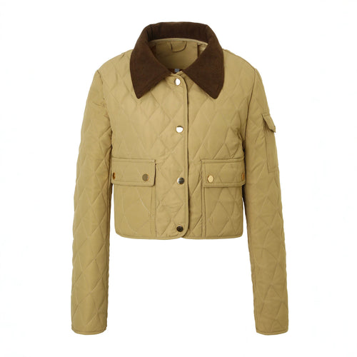 Damen Modische Kurzjacke mit Steppdesign Echo Archiv