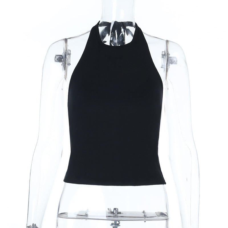 Damen High-Neck Crop-Top Echo Archiv