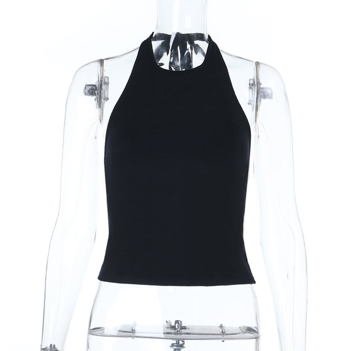 Damen High-Neck Crop-Top Echo Archiv
