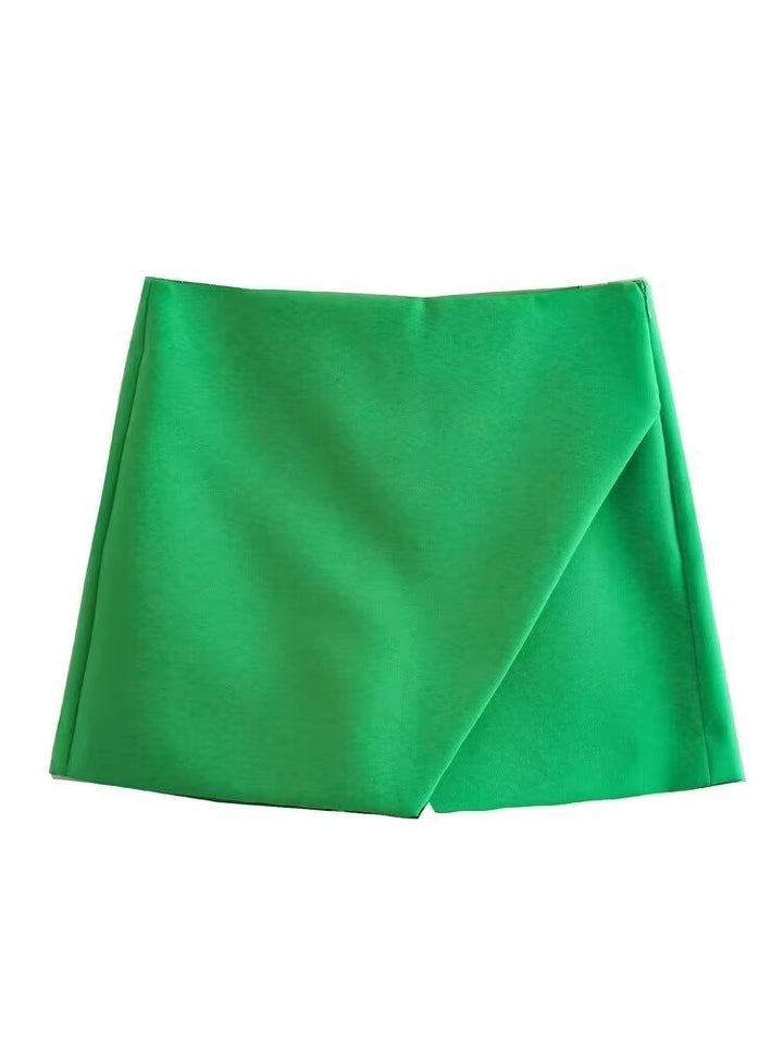 Damen modische Wickel-Shorts aus hochwertigem, elastischem Material Echo Archiv