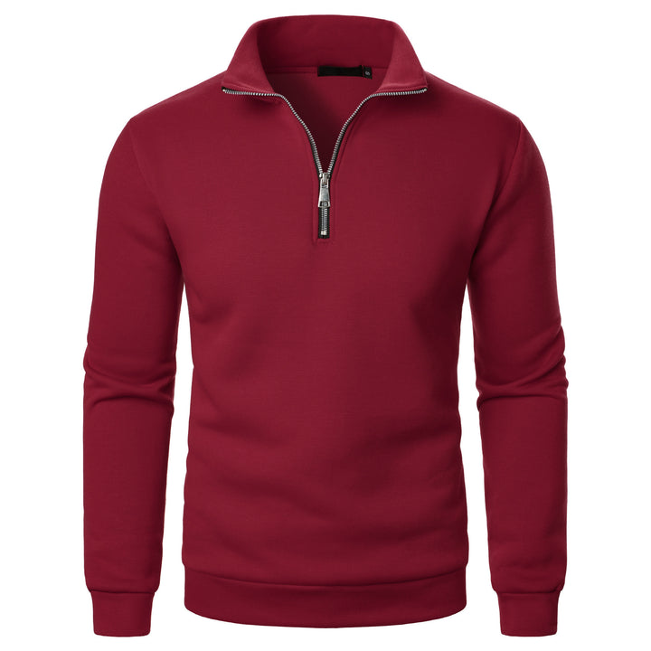 Herren Pullover mit kurzem Reißverschluss Echoarchiv