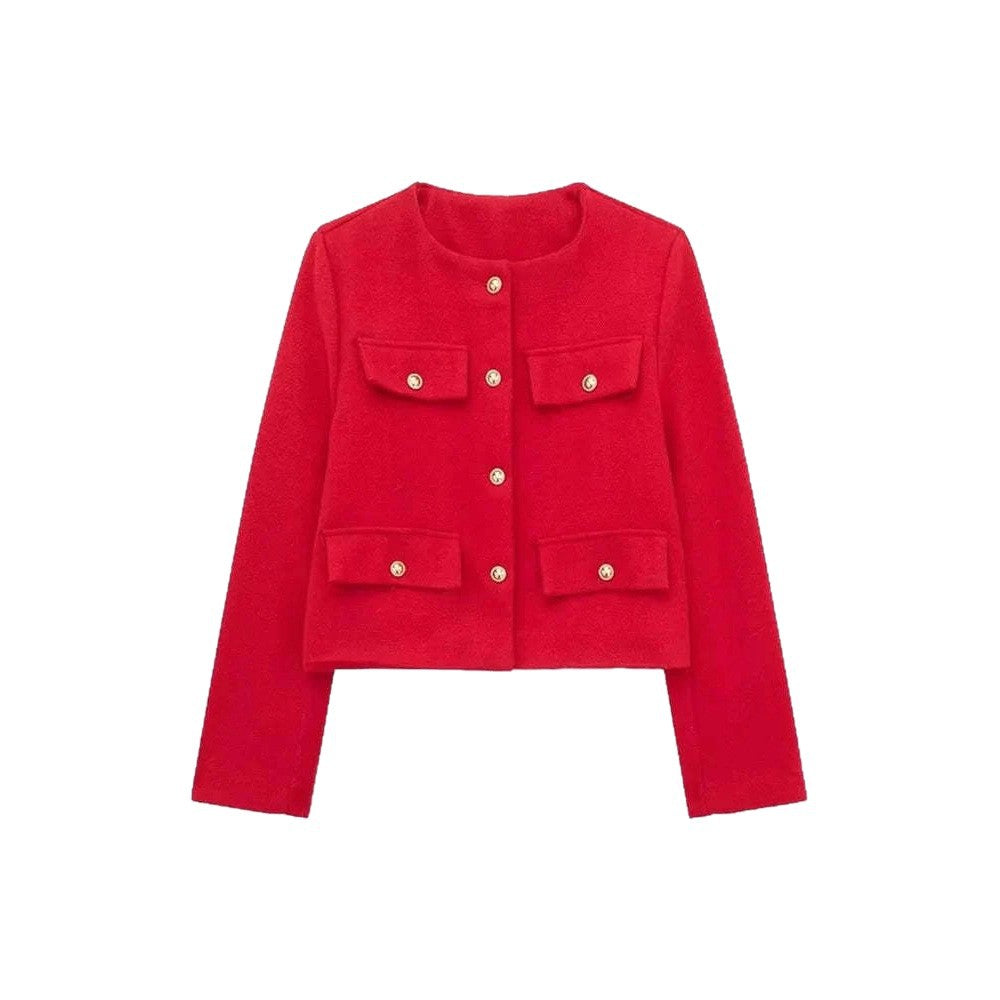 Damen Stilvolle und lässige Kurzjacke Echo Archiv