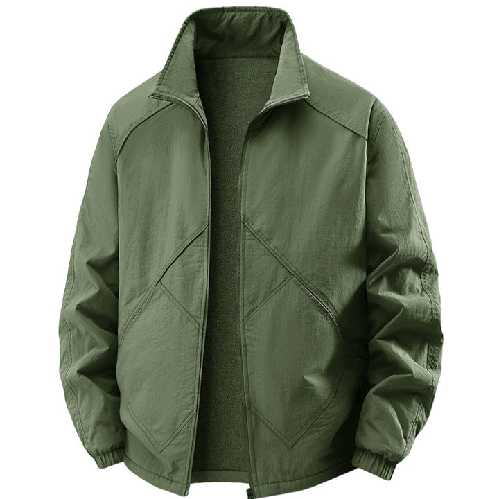 Herren Leichte Übergangsjacke mit Fleece-Futter Echo Archiv