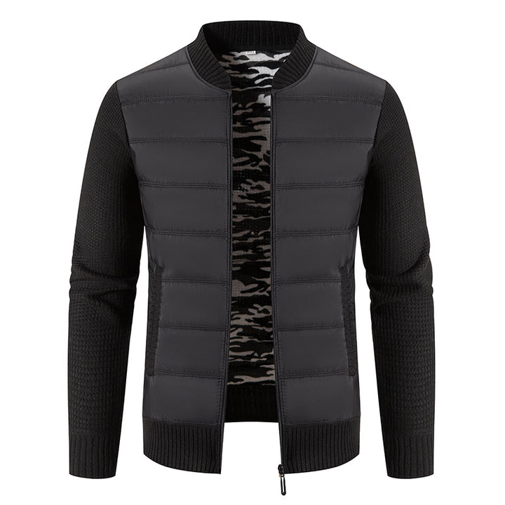 Herren lässige Übergangsjacke mit modernem Design und funktionalen Details Echoarchiv