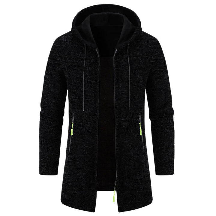 Herren Lässige Kapuzenjacke mit ergonomischem Schnitt und praktischen Reißverschlusstaschen Echoarchiv