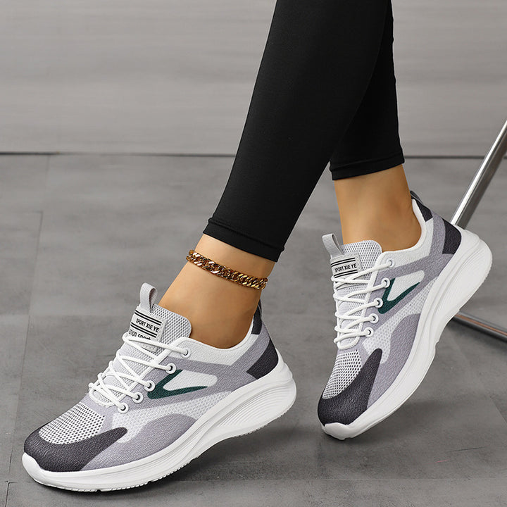 Damen Leichte Mesh-Laufschuhe mit gedämpfter EVA-Plateausohle und Komfort-Fußbett – Lioré