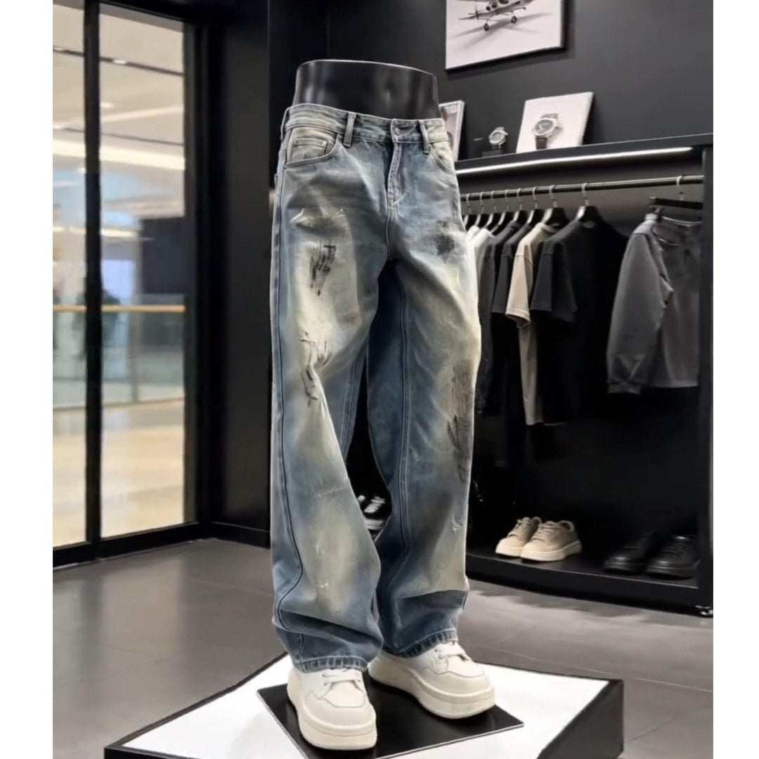 Herren Lässige Vintage Jeans Echoarchiv