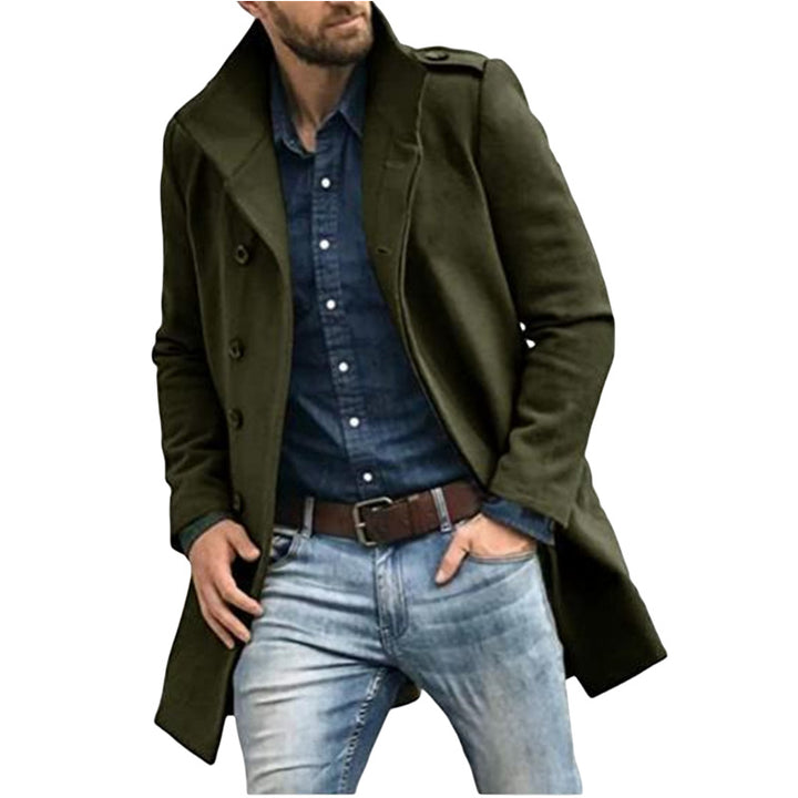 Herren klassischer Trenchcoat mit modernem Schnitt Echoarchiv
