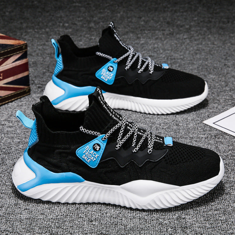 Damen sportliche Obermaterial-Stretch Sneakers mit rutschfester Sohle und hohem Komfort Echo Archiv