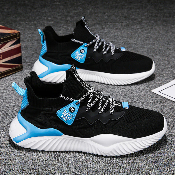 Damen sportliche Obermaterial-Stretch Sneakers mit rutschfester Sohle und hohem Komfort Echo Archiv