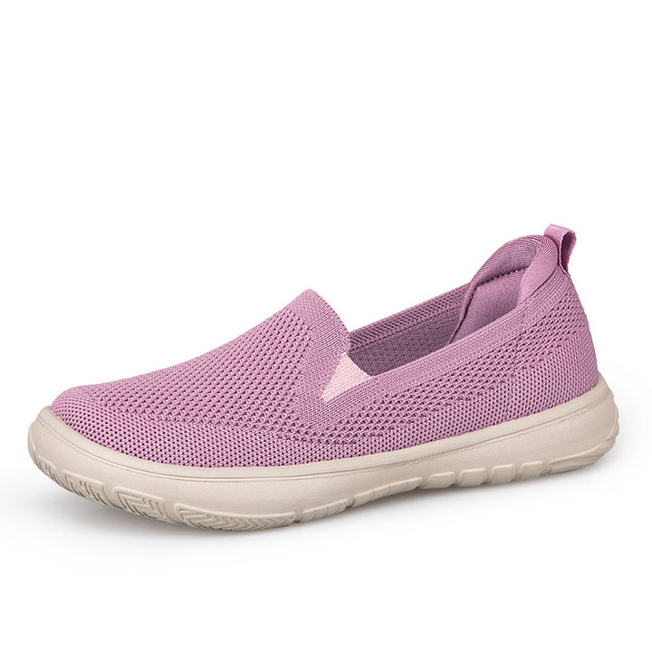 Damen nan nahtloser Strick-Slipper mit ergonomischer Fußbettenkontur und stoßabsorbierender Leichtlaufsohle Echo Archiv
