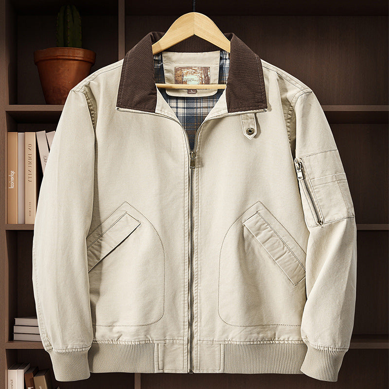 Herren Cordkragen-Fieldjacke Echo Archiv