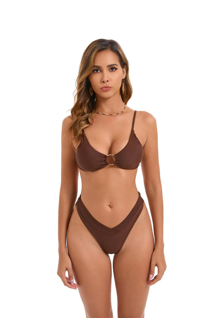 Damen Triangel-Bikini mit elegantem Ring-Detail Echo Archiv