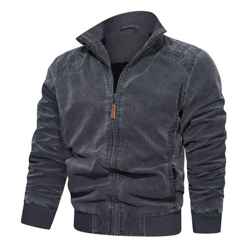 Herren Sportliche Bikerjacke Echo Archiv