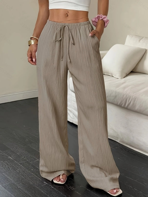 Damen weite Sommerhose mit Gummizug Echo Archiv