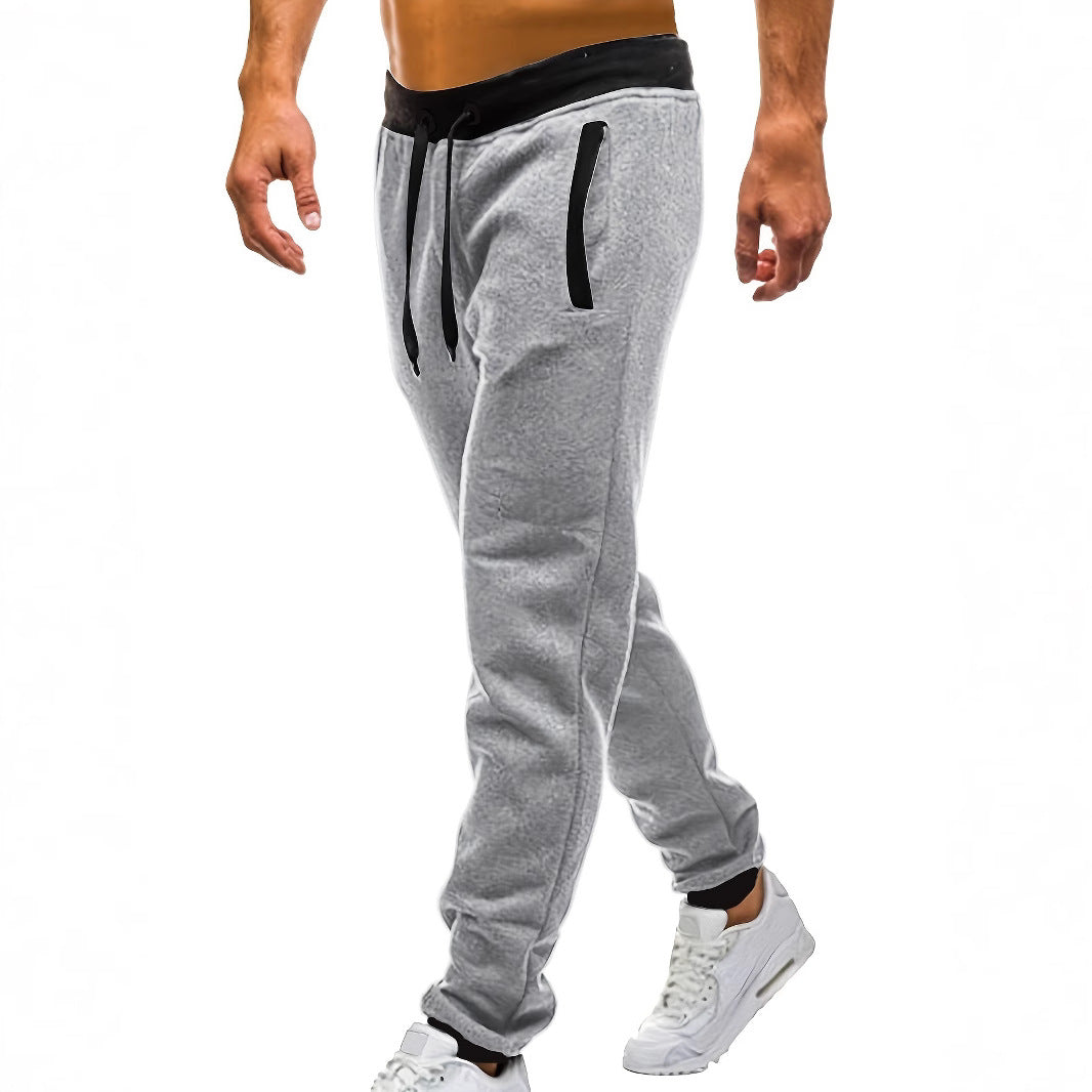 Herren Sportliche Jogginghose mit eingearbeiteten Seitentaschen und verstellbarem Kordelzug Echoarchiv