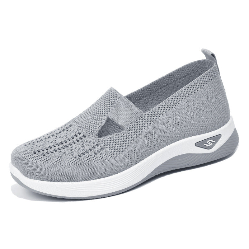 Damen Atmungsaktive Slip-On Sneakers mit elastischem Design Echo Archiv