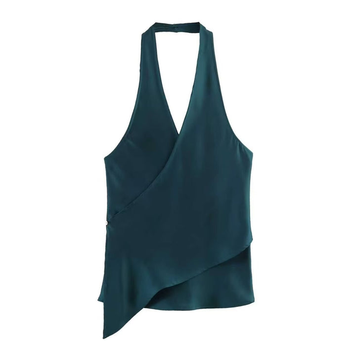 Damen Wickelbluse mit V-Ausschnitt Echo Archiv