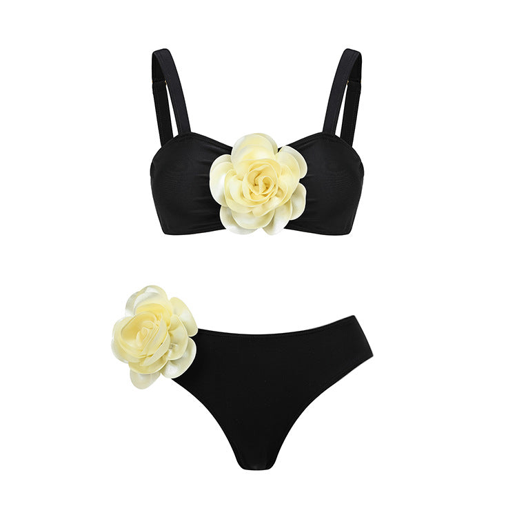 Damen Bikini-Set mit floralen Details Echo Archiv
