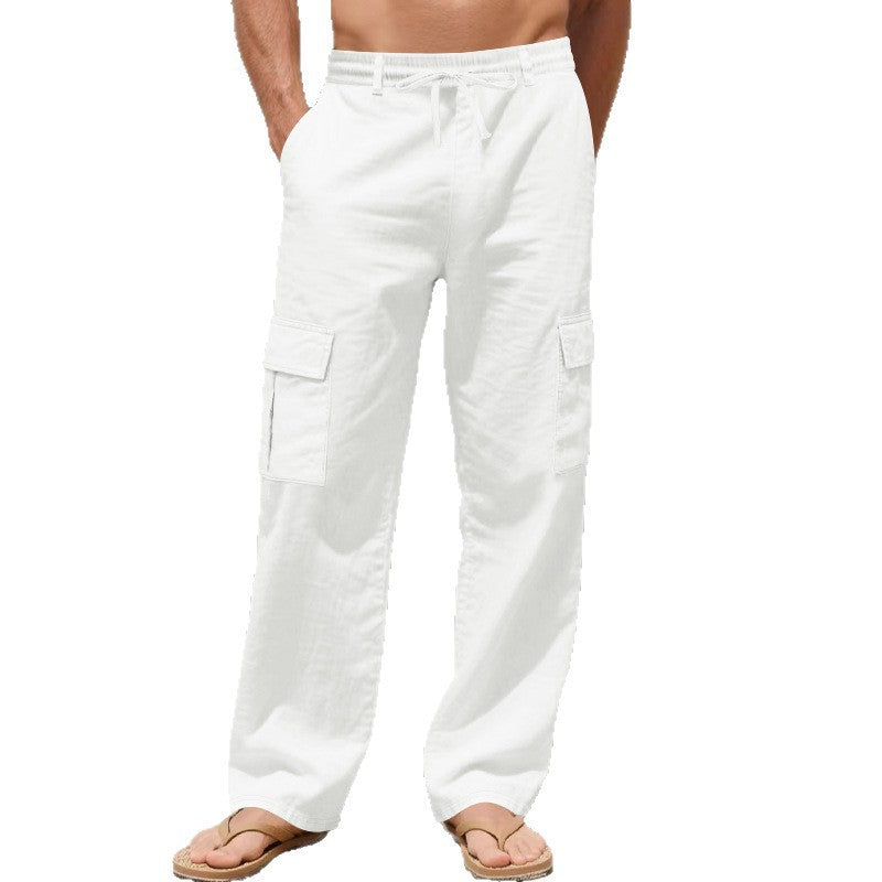 Herren Cargo-Hose mit elastischem Bund und funktionalen Taschen Echoarchiv