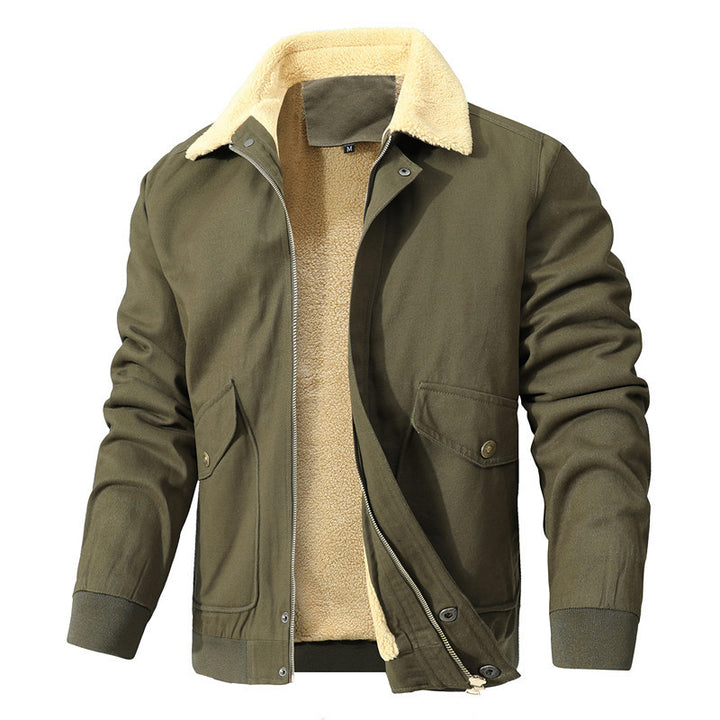Herren modische Jacke mit luxuriösem Fleecefutter Echoarchiv