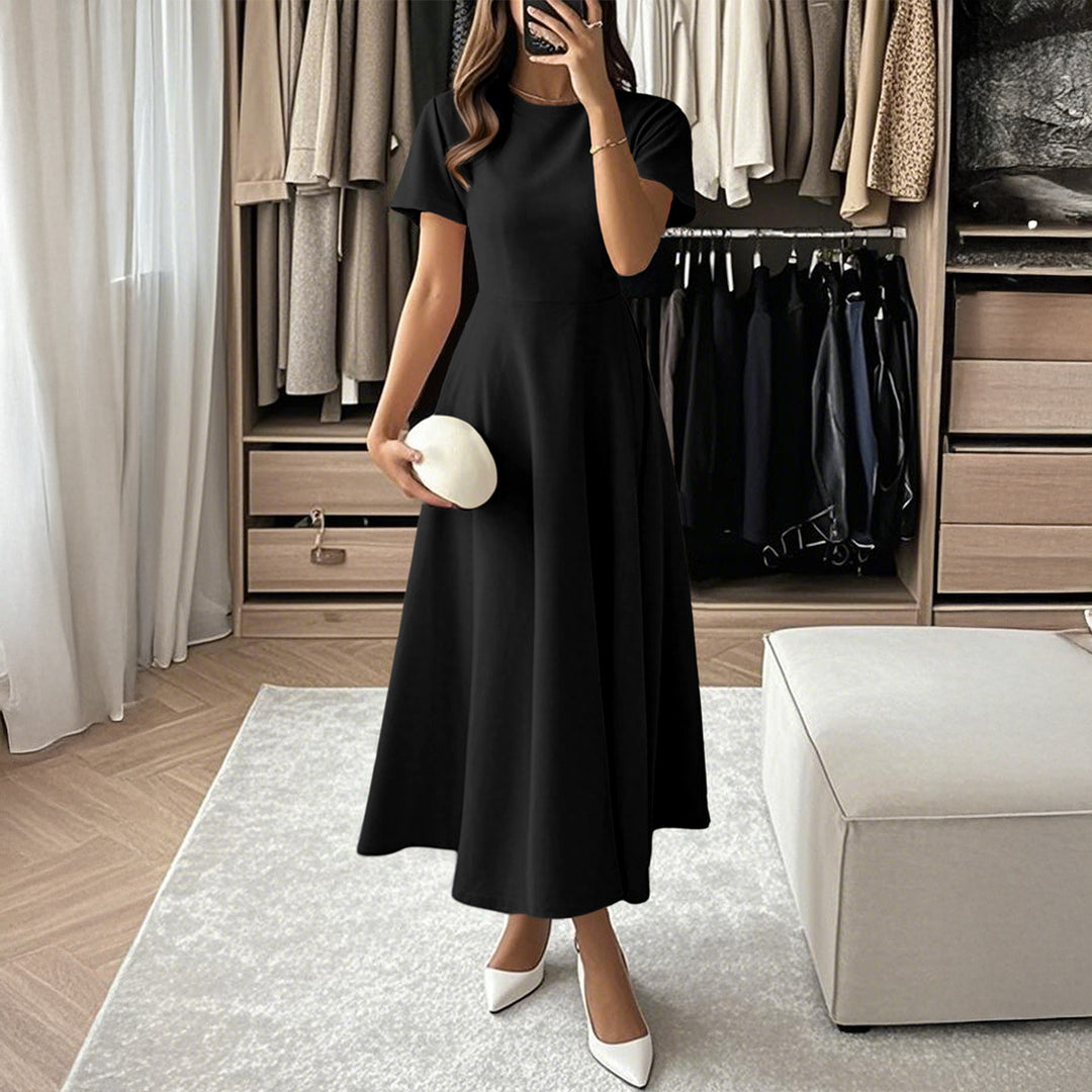 Damen Midikleid mit elegantem Schnitt und weiten Ärmeln Echo Archiv