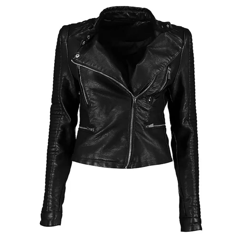 Damen Stylische Bikerjacke – Célinea