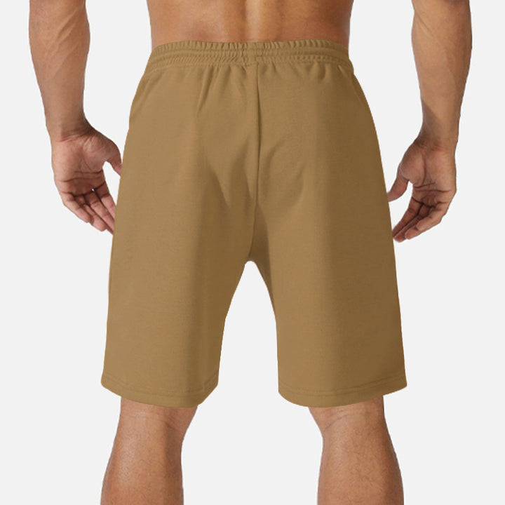 Herren lässige Shorts mit strategischen Schlitzdetails und elastischem Bund Echoarchiv