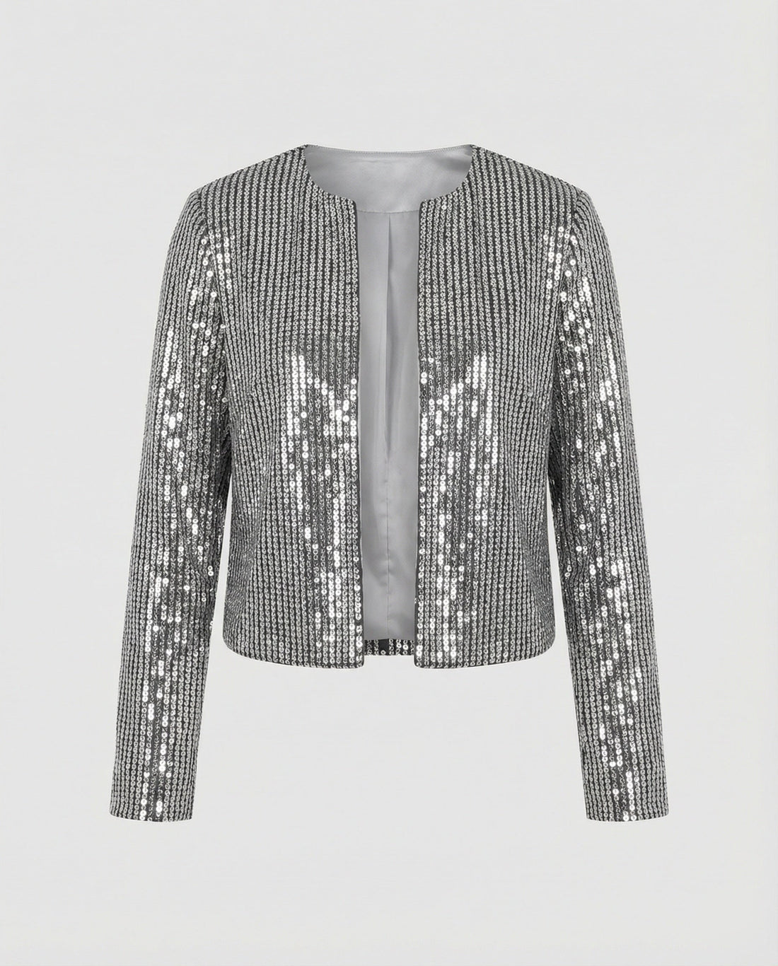 Damen Strickjacke mit Glitzereffekt – Veloura