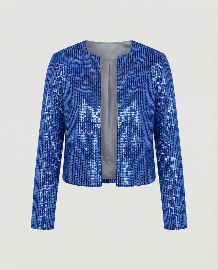 Damen Strickjacke mit Glitzereffekt – Echoarchiv