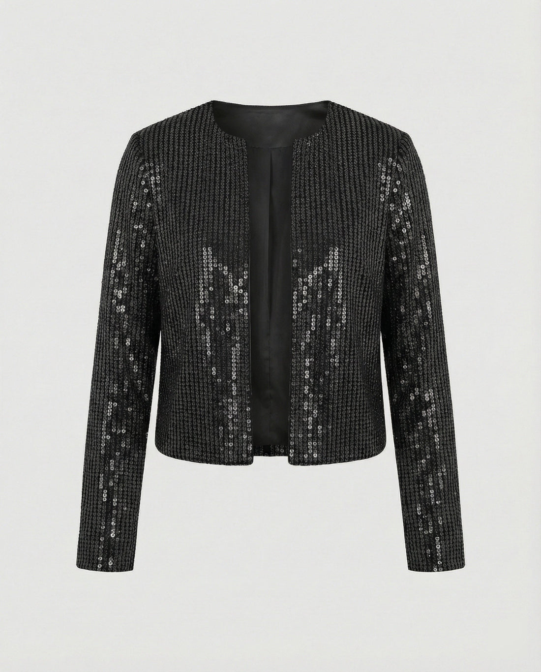 Damen Strickjacke mit Glitzereffekt – Veloura