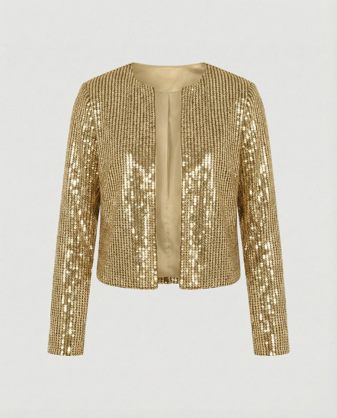 Damen Strickjacke mit Glitzereffekt – Veloura