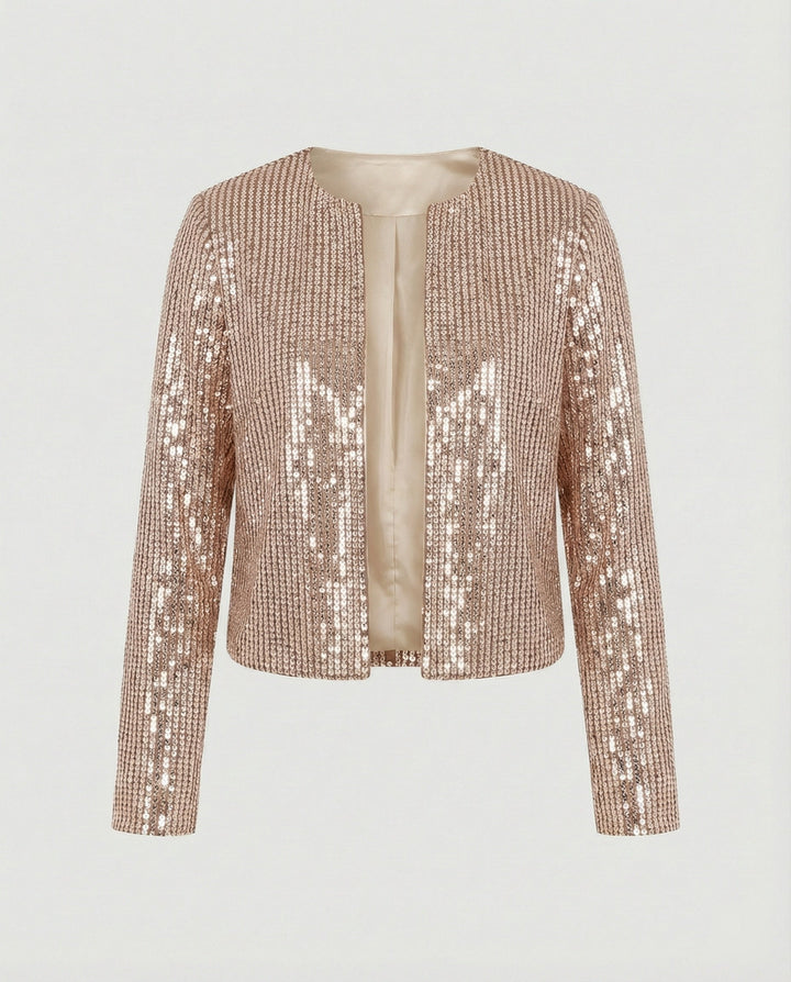Damen Strickjacke mit Glitzereffekt – Echoarchiv