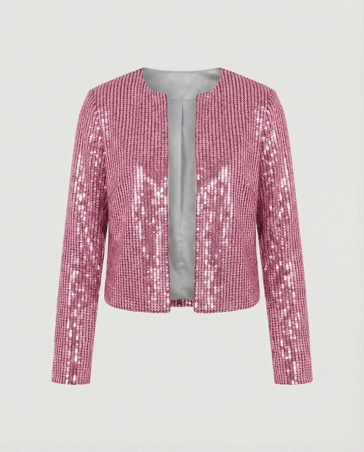 Damen Strickjacke mit Glitzereffekt – Echoarchiv