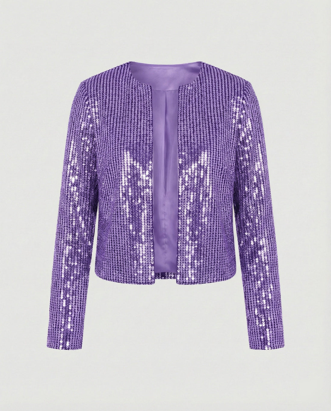 Damen Strickjacke mit Glitzereffekt – Veloura