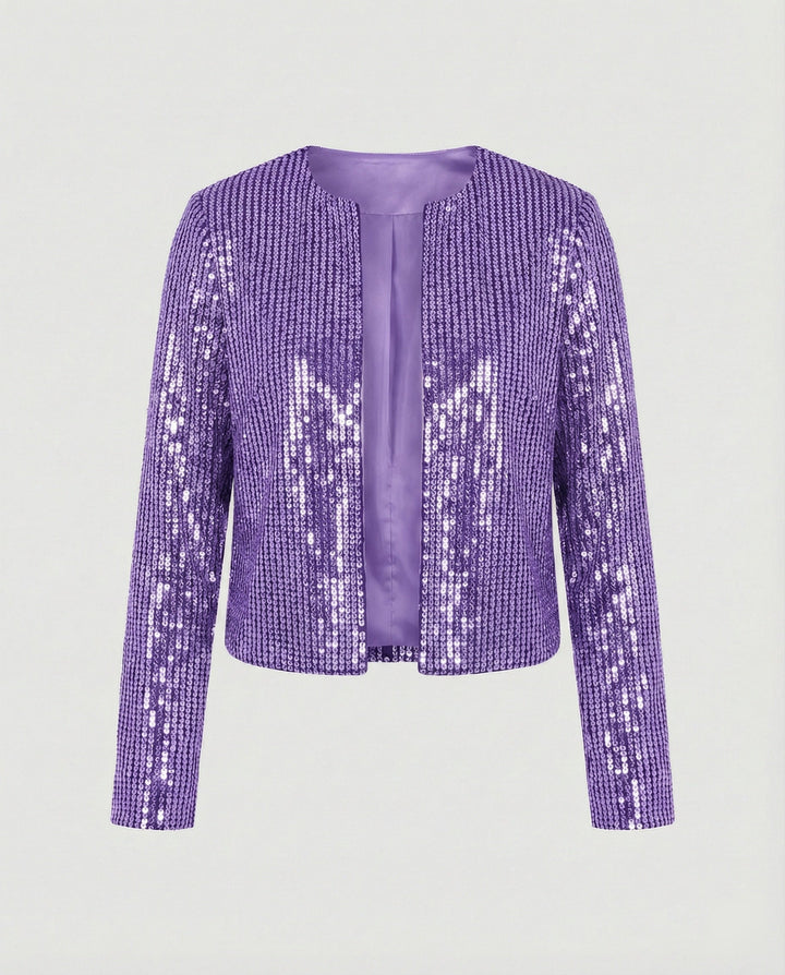 Damen Strickjacke mit Glitzereffekt – Echoarchiv